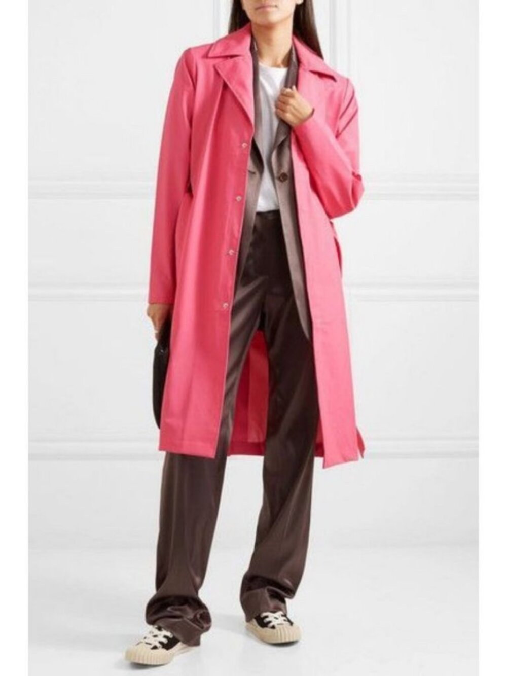 RAINS Waterproof Lightweight Belted Jacket Pink Size XS/ S